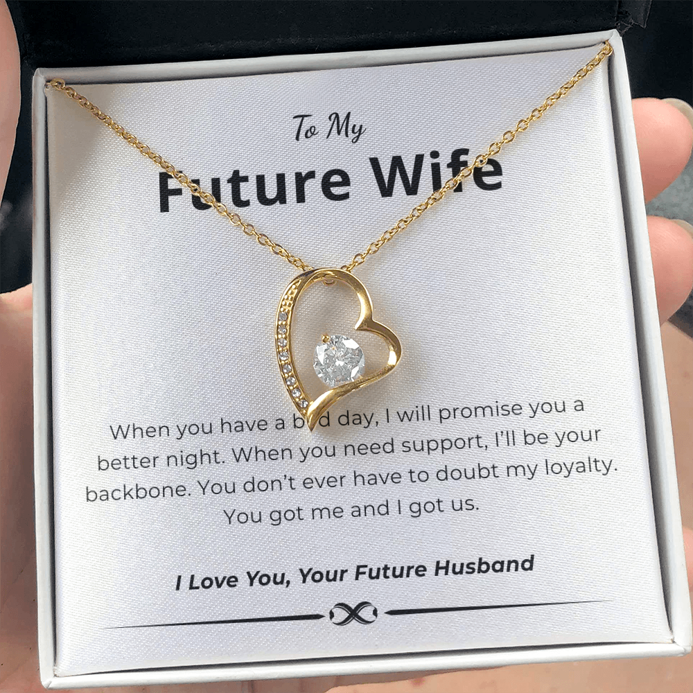 To My Future Wife Forever Love Necklace