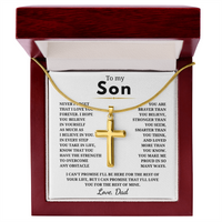 18K Yellow Gold Finish