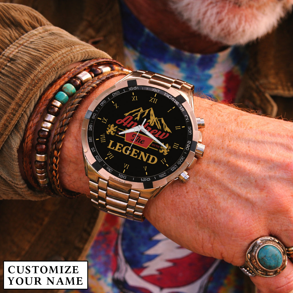 Personalized Father's Day The Legend Watch