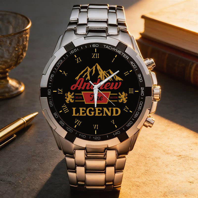 Personalized Father's Day The Legend Watch