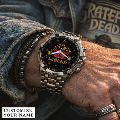 Personalized Father's Day The Legend Watch