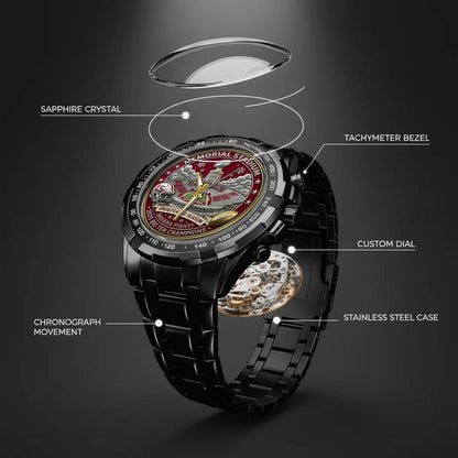 Personalized Indiana Hoosiers Football Watch