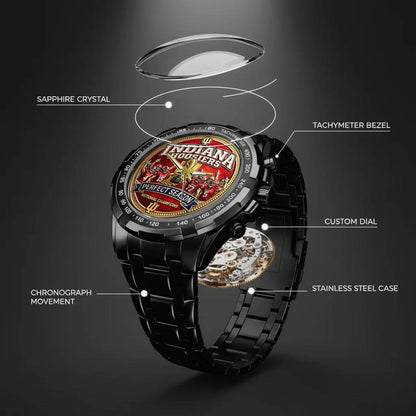 Personalized Indiana Hoosiers Football Watch