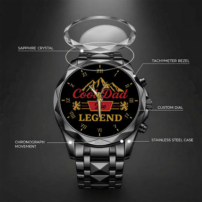 Personalized Father's Day Cool Dad The Legend Watch