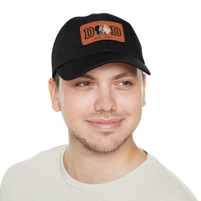Custom DAD EST Hat with Leather Patch