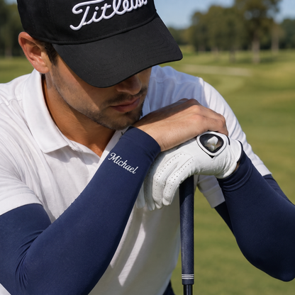 Personalized Embroidered Sun Protection Arm Sleeves