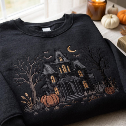 Halloween Town 1998 Embroidered Sweatshirt