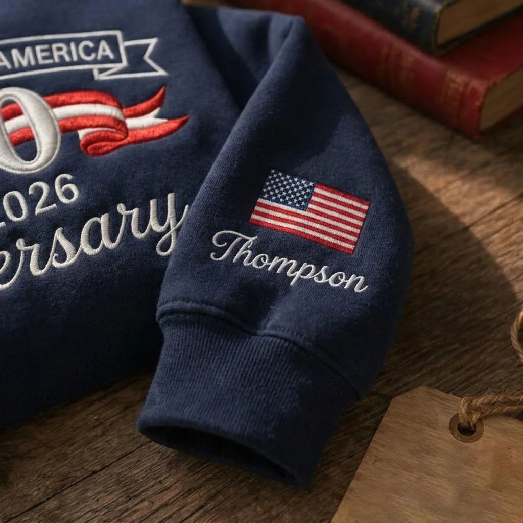 USA 250th Anniversary Patriotic 1776-2026 T-Shirt Sweatshirt Hoodie Quarter-Zip Sweatshirt (Copy)