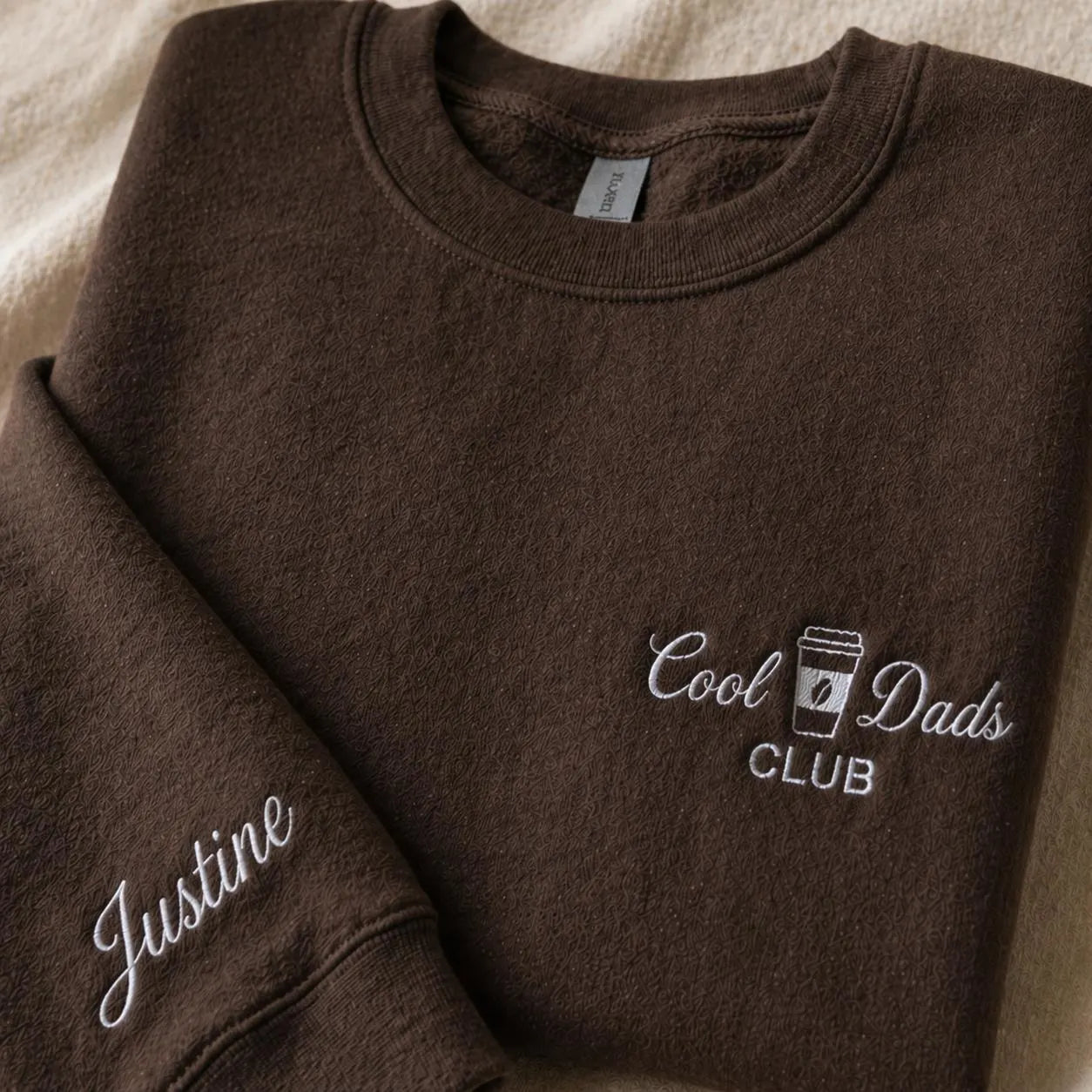 Embroidered Cool Dads Club Sweatshirt, Pregnancy Announcement, Old Fashioned Dad Shirt, New Dad Gift, Fathers Day Gift