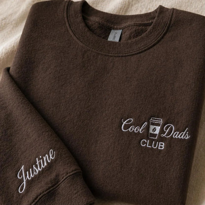 Embroidered Cool Dads Club Sweatshirt, Pregnancy Announcement, Old Fashioned Dad Shirt, New Dad Gift, Fathers Day Gift