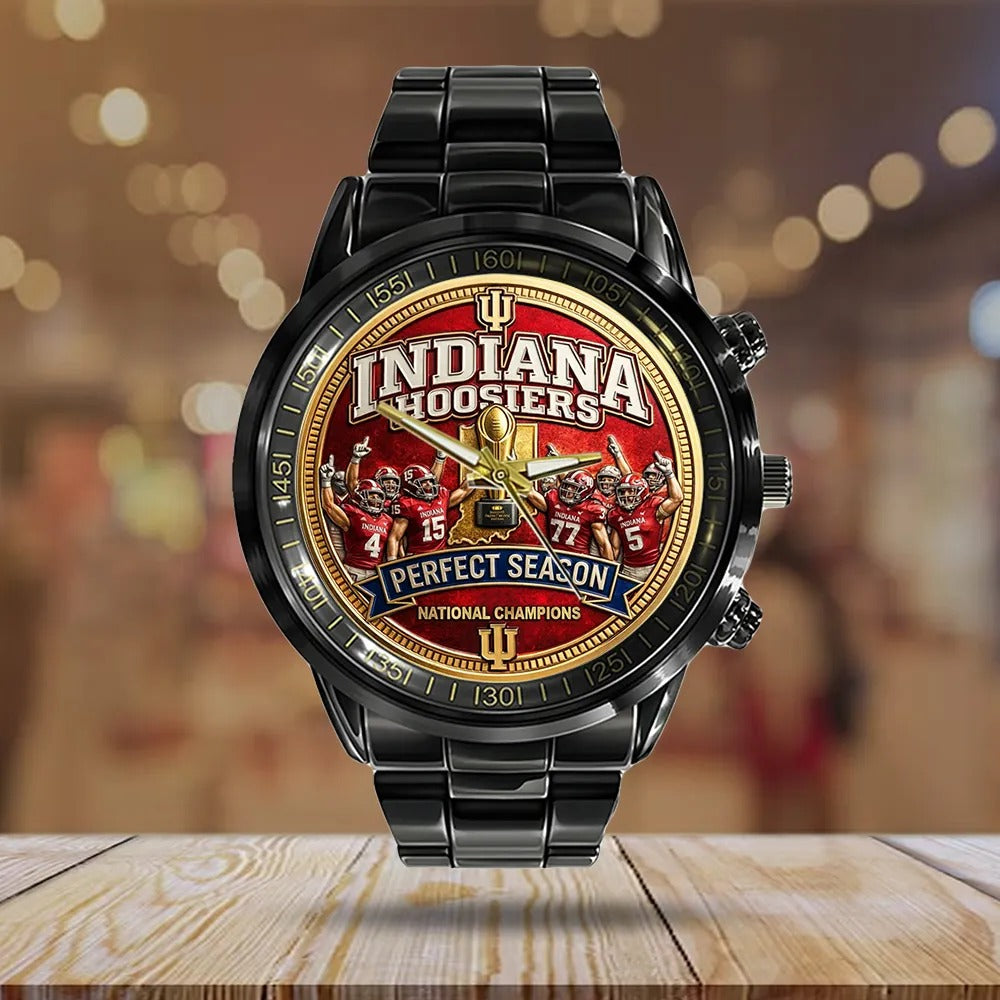Personalized Indiana Hoosiers Football Watch