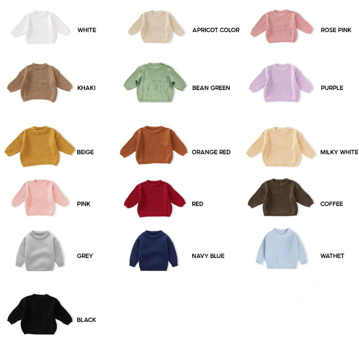 Personalized Knit Sweater For Kids, Custom Toddler Sweaters, Knit Sweater