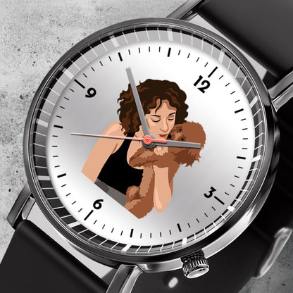 Mother's Day Gift For Mom Personalized Photos With Pet Quartz Watch