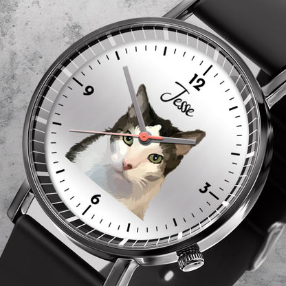 Personalized Pet Portrait Quartz Watch