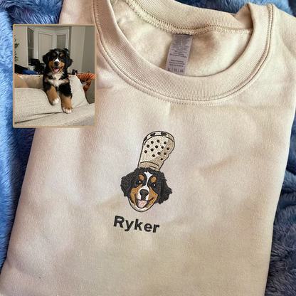 Personalized Embroidered Pet Dog Cat C-r-o-c-s Hoodie Sweatshirt T-Shirt